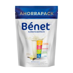 Alimento Polvo Vainilla Ahorrapack X400grs Benet