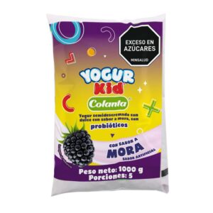 Yogur Kid Mora Bolsa X1000grs  Colanta