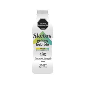 Yogurt Griego Descremado Deslactosado Sin Dulce X1000ml Sketos  Natural
