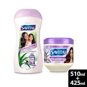 Tratamiento Shampoo Hialuronico 510 Ml 425 Ml  Savital
