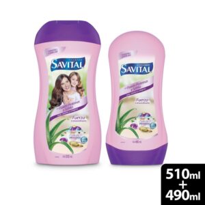 Acondicionador Shampoo X510ml X490ml  Savital