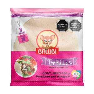 Tortillas Harina de Trigo Balubi M 8 Und 240g