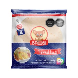 Tortillas Harina de Trigo Balubi M 12 Und 360g