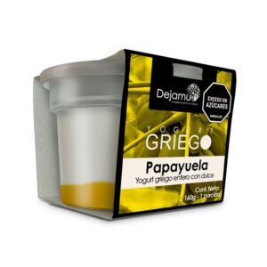 Yogurt Griego Papayuela X160g  Dejamu