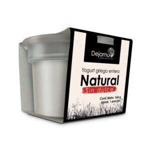 Yogurt Griego Sin Dulce X160g Dejamu  Natural