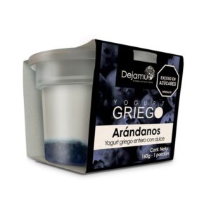 Yogurt Griego Arandanos X160g  Dejamu