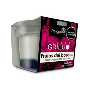 Yogurt Griego Frutos Bosque X160g  Dejamu