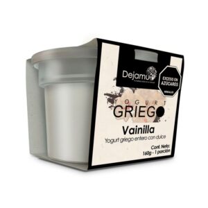 Yogurt Griego Vainilla X160g  Dejamu