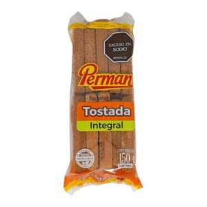 Tostada Perman Integral x10 Und x150G
