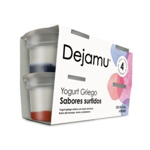 Yogurt Griego Sab Surtidos 4unidades 160g  Dejamu