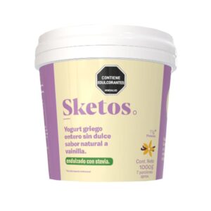Yogurt Griego Entero Vainilla Sn Dulcx1000g  Sketos