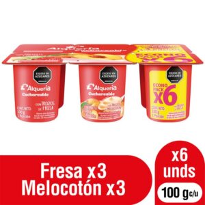 Yogurt Cuchareadle X6 Und X100grs  Alqueria