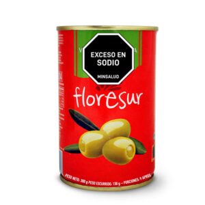 Aceitunas  Rellena De Anchoa 130 Gr  Floresur