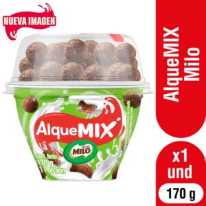 Alquemix Alimento Lacteo Con Cereal Milo 170 Gr Alquemix