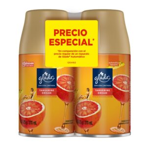 Aromatizante En Aerosol Tangerine Dream X2und 540 Ml  Glade