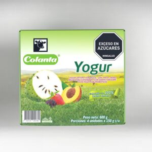 Yogurt Sabores Surtidos X4und 600 Gr  Colanta