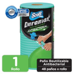Toalla Reutilizable Rollo Duramax Antibacterial 48 Und Scott