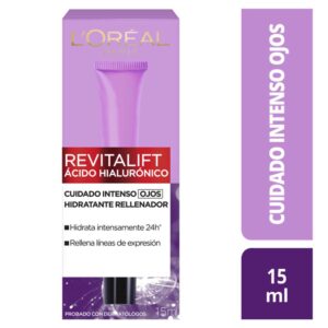 Acido  Contorno De Ojos Loreal Paris Hialuronico 15 Gr  Dermo Expertise