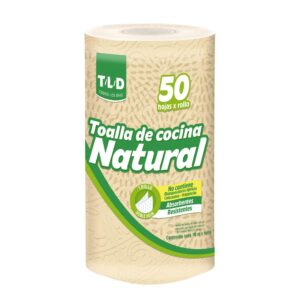 Toallas De Cocina Todos Los Dias Color Natural Absorbentes 50 Und  Tld
