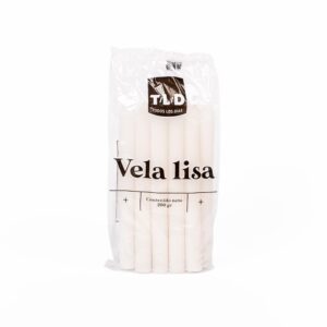 Vela Lisa Blanca X 10u Todos Los Dias 1720721 Tld