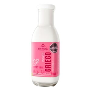 Yogurt Griego Sabor A Frutos Rojos 220 Ml  San Martin